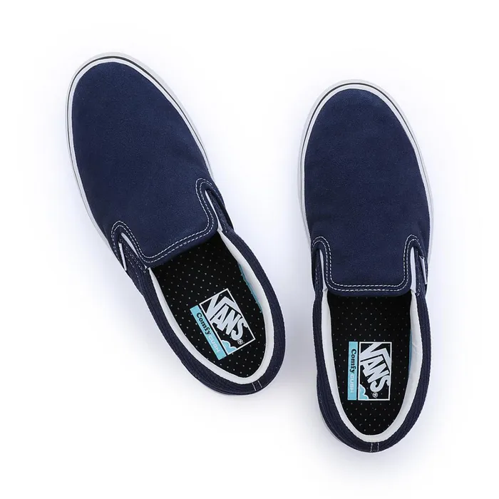 Vans Comfycush Shoes WomenMen ComfyCush SlipOn Shoes Blue