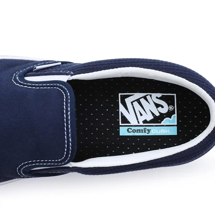 Vans Comfycush Shoes WomenMen ComfyCush SlipOn Shoes Blue