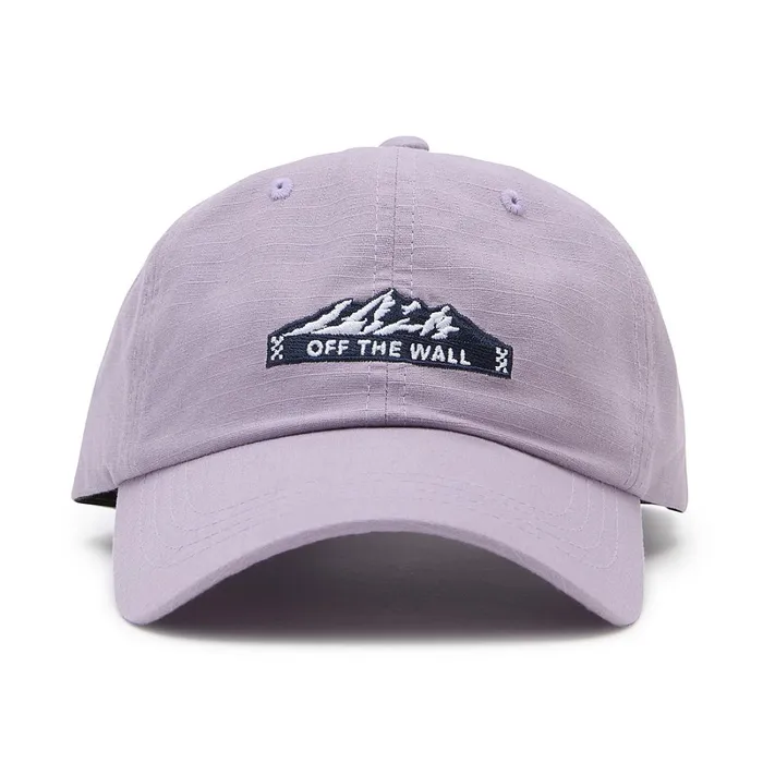 Vans Hats and Beanies Men Cold Crew Curved Bill Jockey Hat Purple