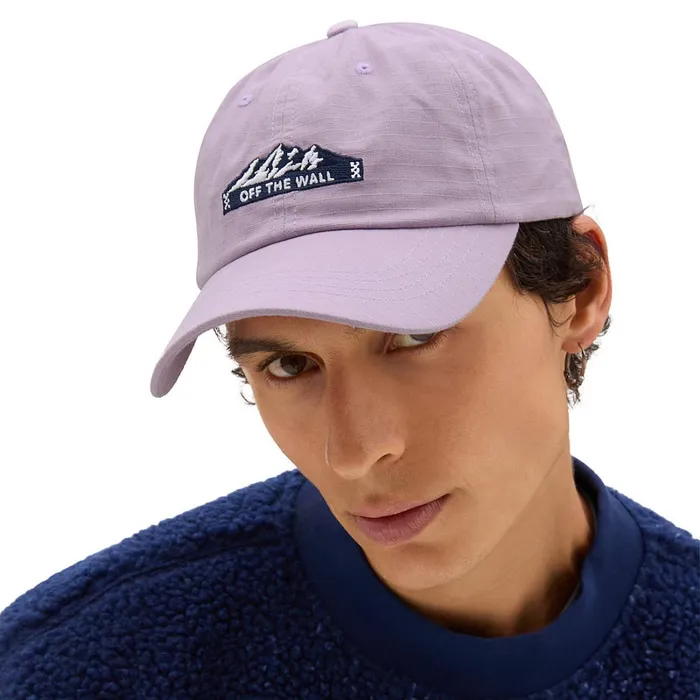 Vans Hats and Beanies Men Cold Crew Curved Bill Jockey Hat Purple