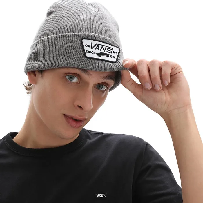 Vans Hats and Beanies Men Milford Beanie Grey