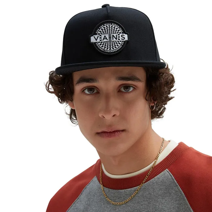 Vans Hats and Beanies Women Original Check Snapback Hat Black