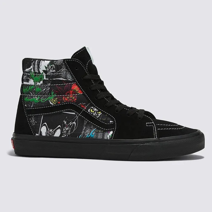 Vans HiTop Shoes Men Disney X Sk8Hi Shoes Multicolour