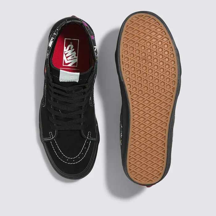 Vans HiTop Shoes Men Disney X Sk8Hi Shoes Multicolour