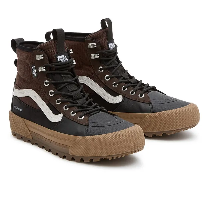 Vans HiTop Shoes Men GoreTex Sk8Hi MTE3 Shoes Brown