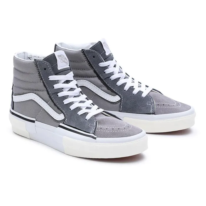 Vans HiTop Shoes Men Sk8Hi Reconstruct Shoes Grey