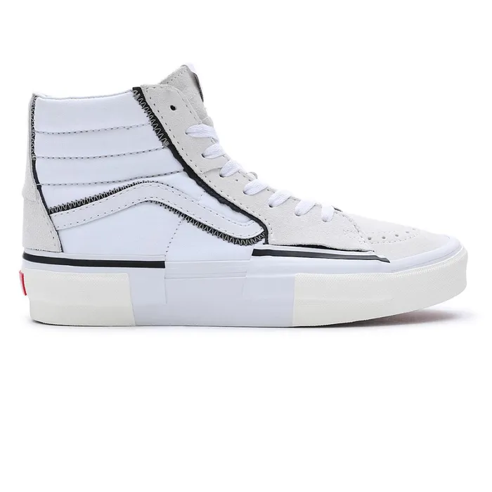 Vans HiTop Shoes Men Sk8Hi Reconstruct Shoes White