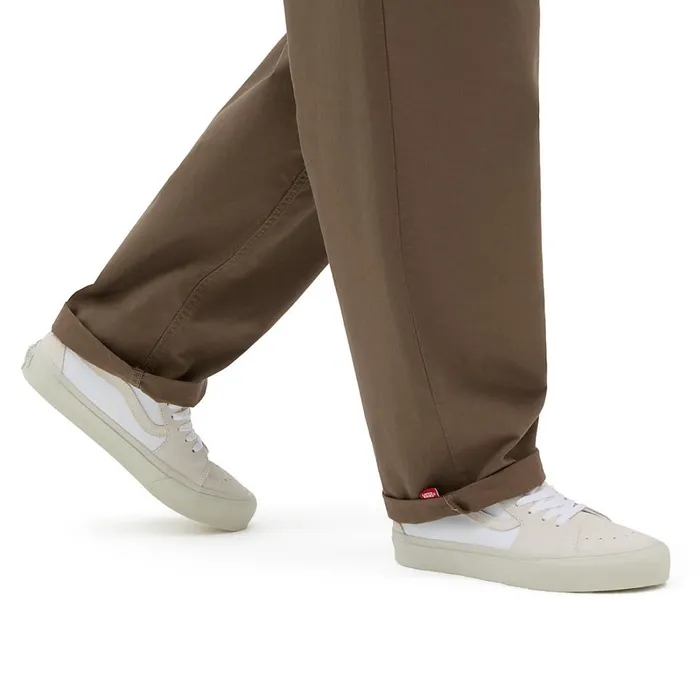 Vans HiTop Shoes Men Vault By X JJJJound Sk8Mid LX Shoes White