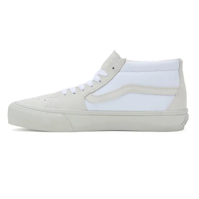 Vans HiTop Shoes Men Vault By X JJJJound Sk8Mid LX Shoes White