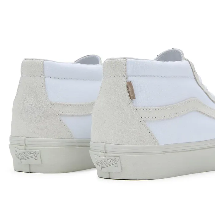 Vans HiTop Shoes Men Vault By X JJJJound Sk8Mid LX Shoes White