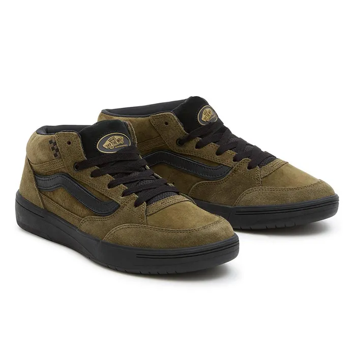 Vans HiTop Shoes Men Zahba Mid X Beatrice Domond Shoes Green