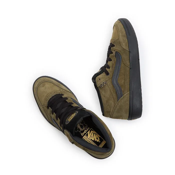 Vans HiTop Shoes Men Zahba Mid X Beatrice Domond Shoes Green