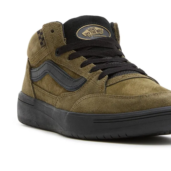 Vans HiTop Shoes Men Zahba Mid X Beatrice Domond Shoes Green