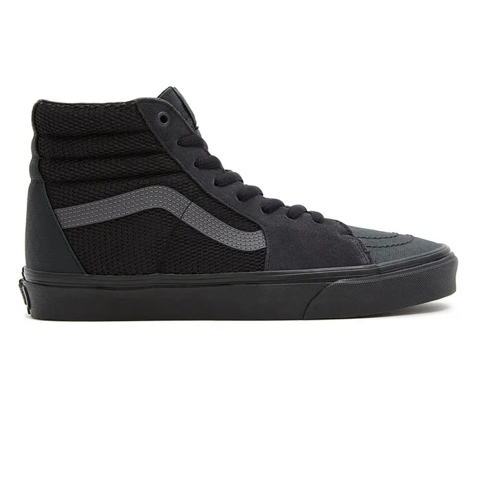 Vans HiTop Shoes Women Ballistic Mix Sk8Hi Shoes Black