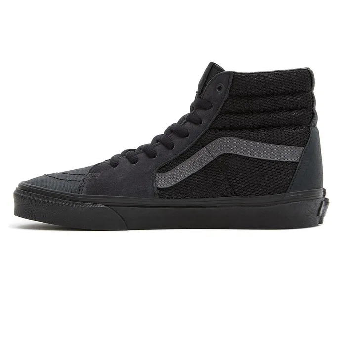 Vans HiTop Shoes Women Ballistic Mix Sk8Hi Shoes Black