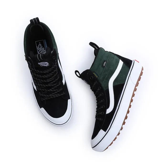 Vans HiTop Shoes Women Sk8Hi MTE2 Shoes Black Green