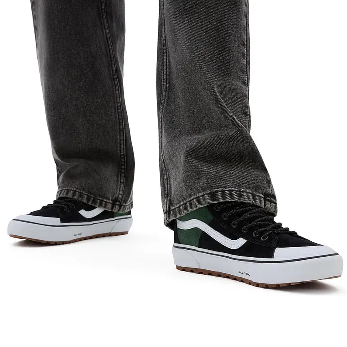 Vans HiTop Shoes Women Sk8Hi MTE2 Shoes Black Green