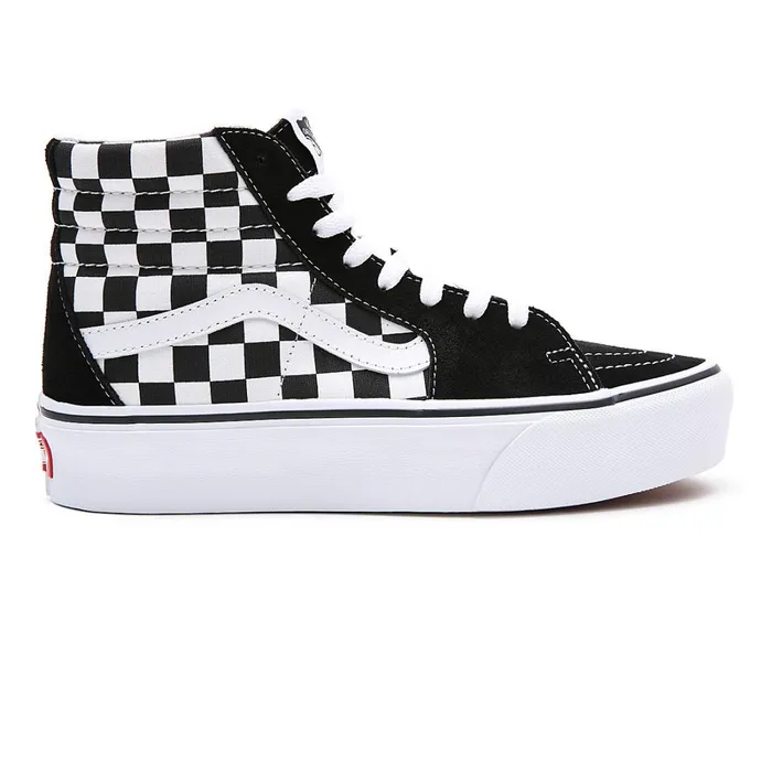 Vans HiTop Shoes Women Sk8Hi Platform 20 Shoes Black White