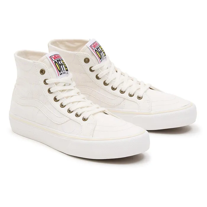 Vans HiTop Shoes Women X Wasted Talent Sk8Hi 38 Decon VR3 Shoes White