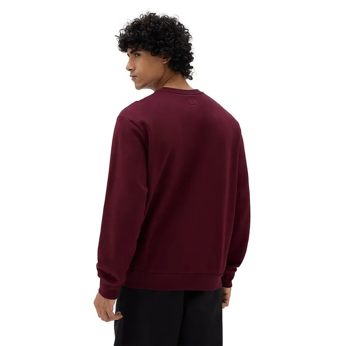 Vans Hoodies and Sweatshirts Men Essential Relaxed Crew Sweatshirt Red