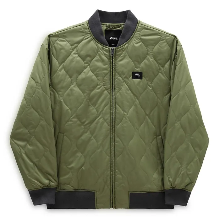 Vans Jackets and Coats Women Pickett Bomber Jacket Green
