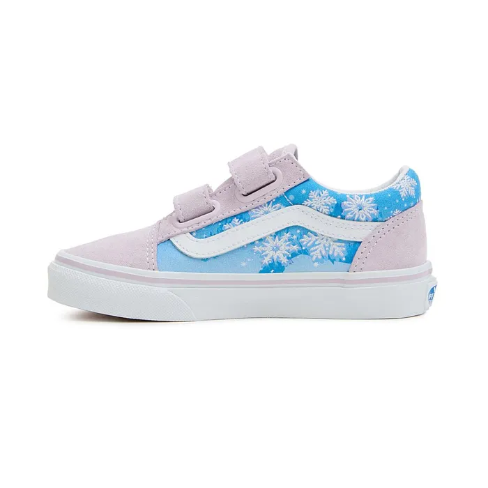 Vans Kids Shoes 48 Years Kids Old Skool Hook And Loop Shoes 48 Years Purple