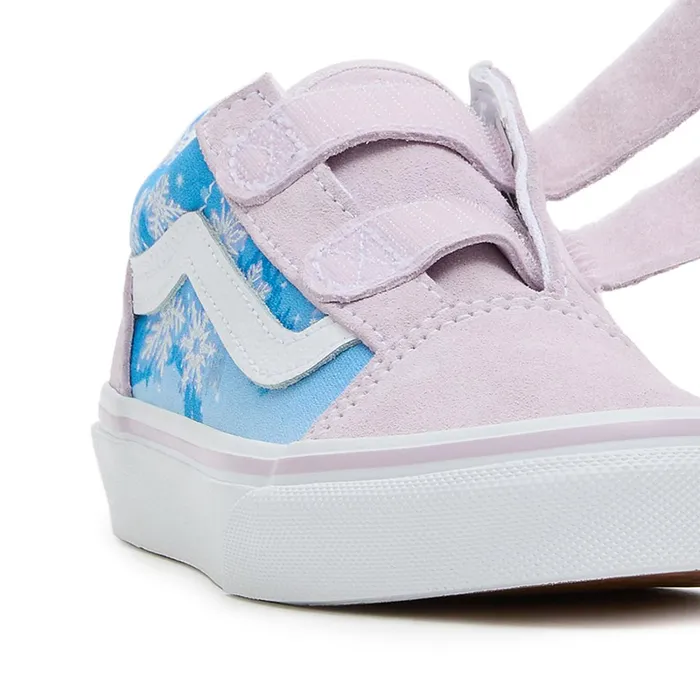 Vans Kids Shoes 48 Years Kids Old Skool Hook And Loop Shoes 48 Years Purple