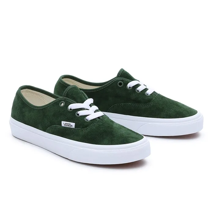 Vans Lowtop Shoes Men Pig Suede Authentic Shoes Green
