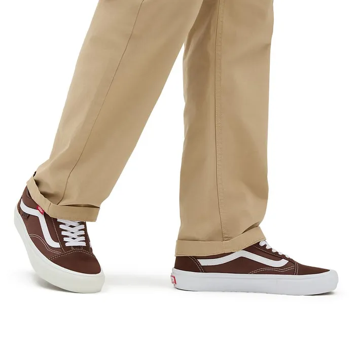 Vans Lowtop Shoes Men Skate Old Skool X Nick Michel Shoes Brown