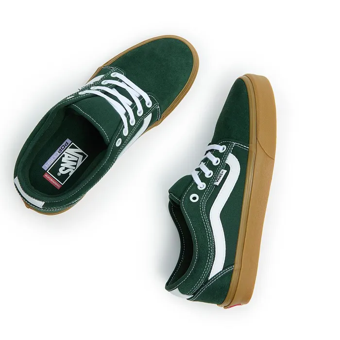 Vans Lowtop Shoes Women Chukka Low Sidestripe Shoes Green