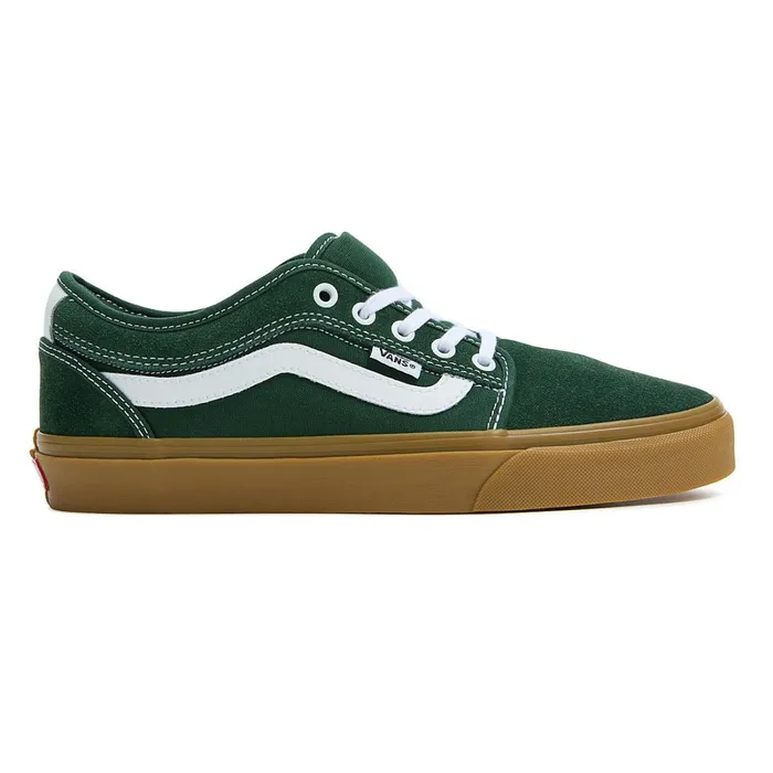 Vans Lowtop Shoes Women Chukka Low Sidestripe Shoes Green