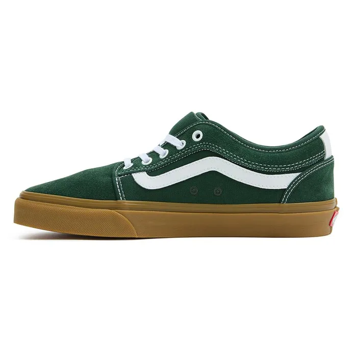 Vans Lowtop Shoes Women Chukka Low Sidestripe Shoes Green