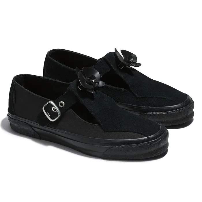Vans Lowtop Shoes Women Vault By X Goodfight OG Style 93 LX Shoes Black
