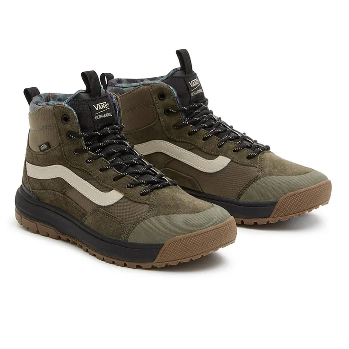 Vans MTE Shoes Women Rain Camo UltraRange EXO Hi MTE1 Shoes Green