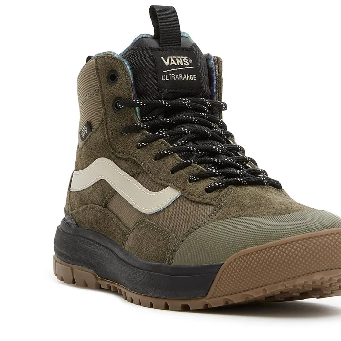 Vans MTE Shoes Women Rain Camo UltraRange EXO Hi MTE1 Shoes Green
