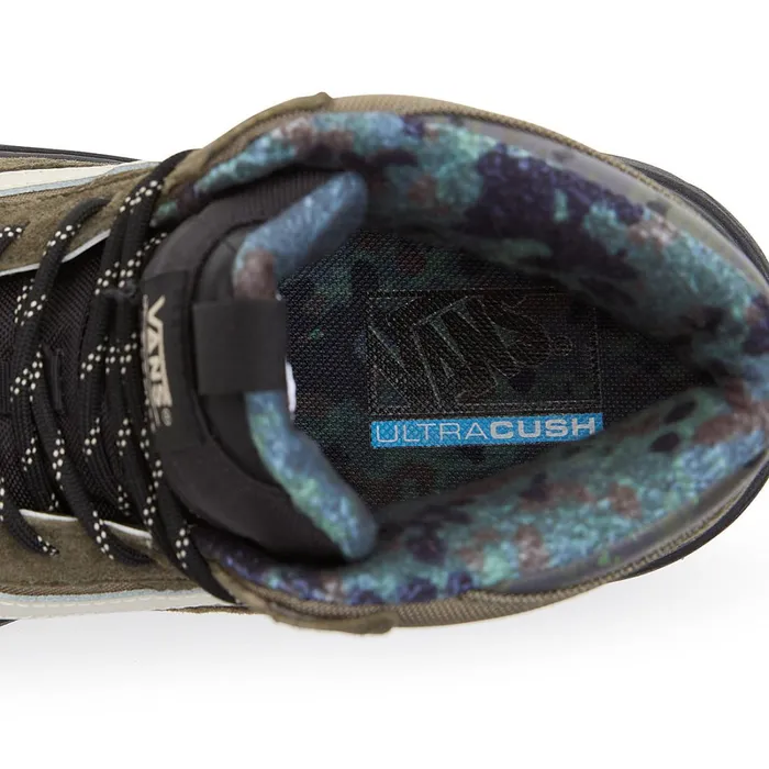 Vans MTE Shoes Women Rain Camo UltraRange EXO Hi MTE1 Shoes Green