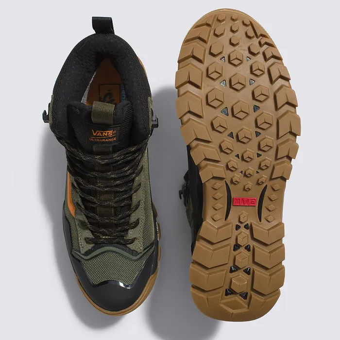 Vans MTE Shoes Women UltraRange EXO Hi GoreTex MTE3 Shoes Green
