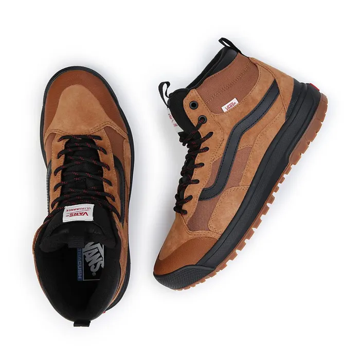 Vans MTE Shoes Women UltraRange Exo Hi MTE1 Shoes Brown Orange
