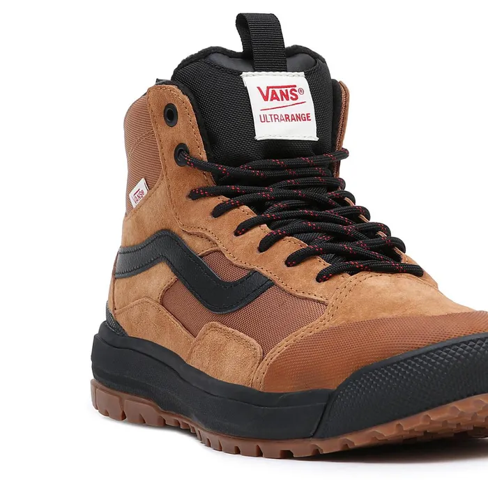 Vans MTE Shoes Women UltraRange Exo Hi MTE1 Shoes Brown Orange