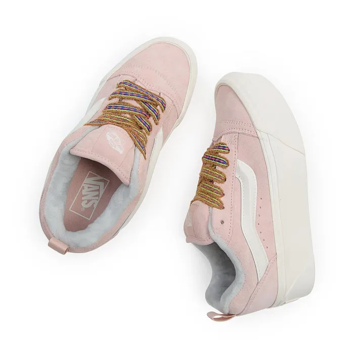 Vans Platform Shoes Women Knu Stack Shoes Multicolour
