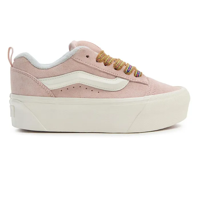 Vans Platform Shoes Women Knu Stack Shoes Multicolour