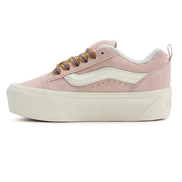 Vans Platform Shoes Women Knu Stack Shoes Multicolour