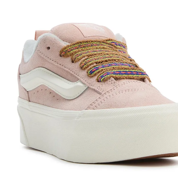 Vans Platform Shoes Women Knu Stack Shoes Multicolour