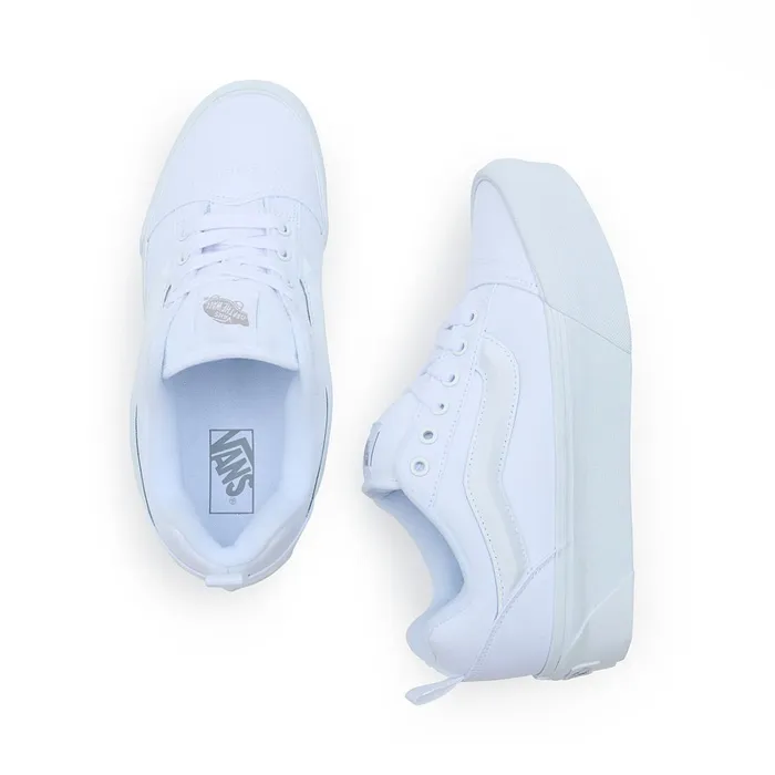 Vans Platform Shoes Women Knu Stack Shoes White