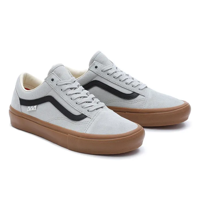 Vans Skate Shoes Men Skate Old Skool Shoes Grey