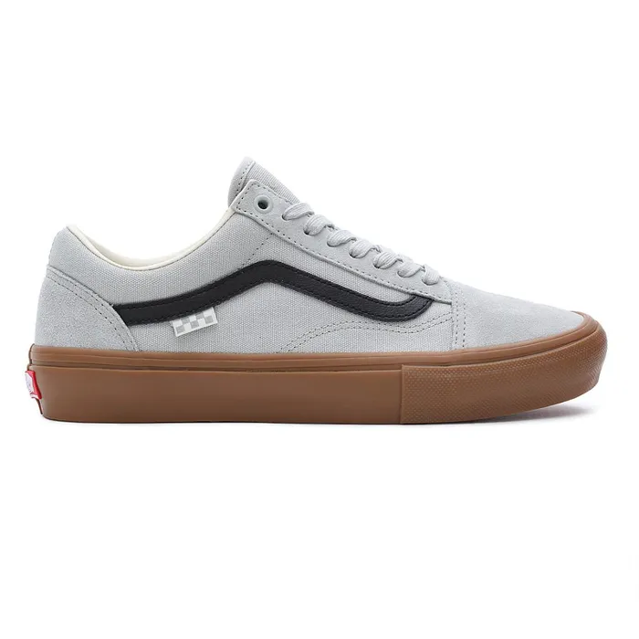 Vans Skate Shoes Men Skate Old Skool Shoes Grey