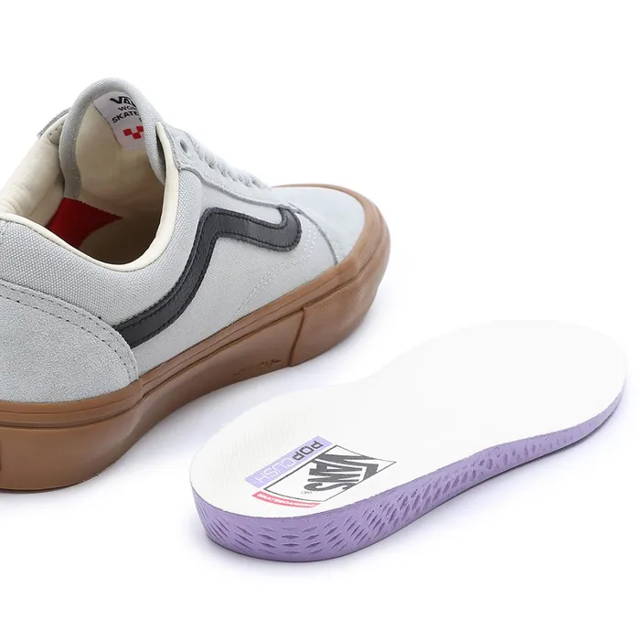 Vans Skate Shoes Men Skate Old Skool Shoes Grey