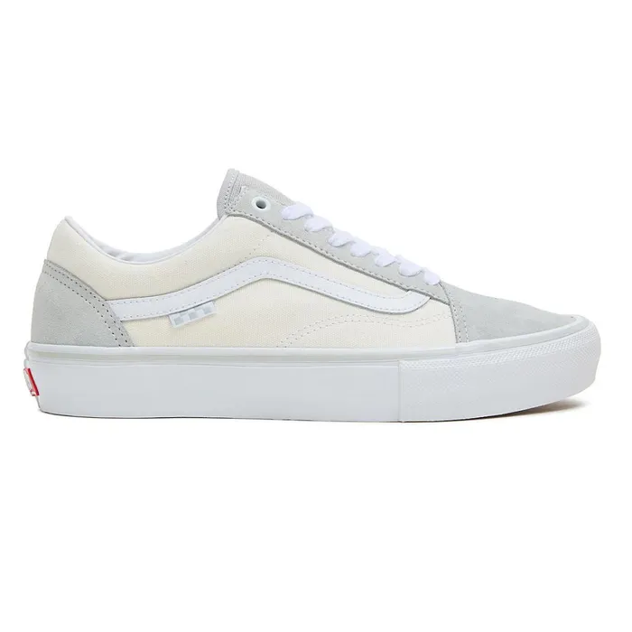 Vans Skate Shoes Men Skate Old Skool Shoes Grey White