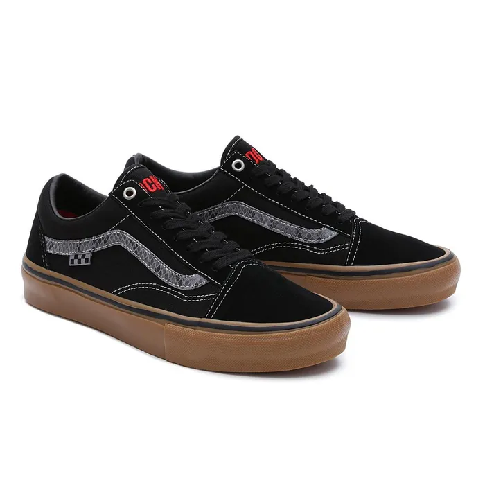 Vans Skate Shoes Men X Hockey Skate Old Skool Shoes Black