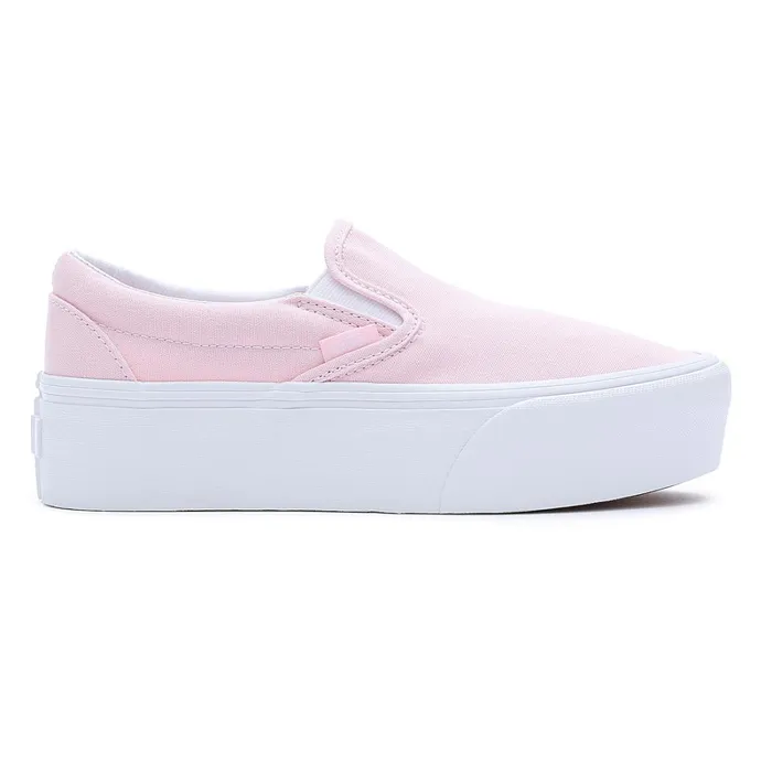Vans Slipon Shoes Women Classic SlipOn Stackforms Shoes Pink
